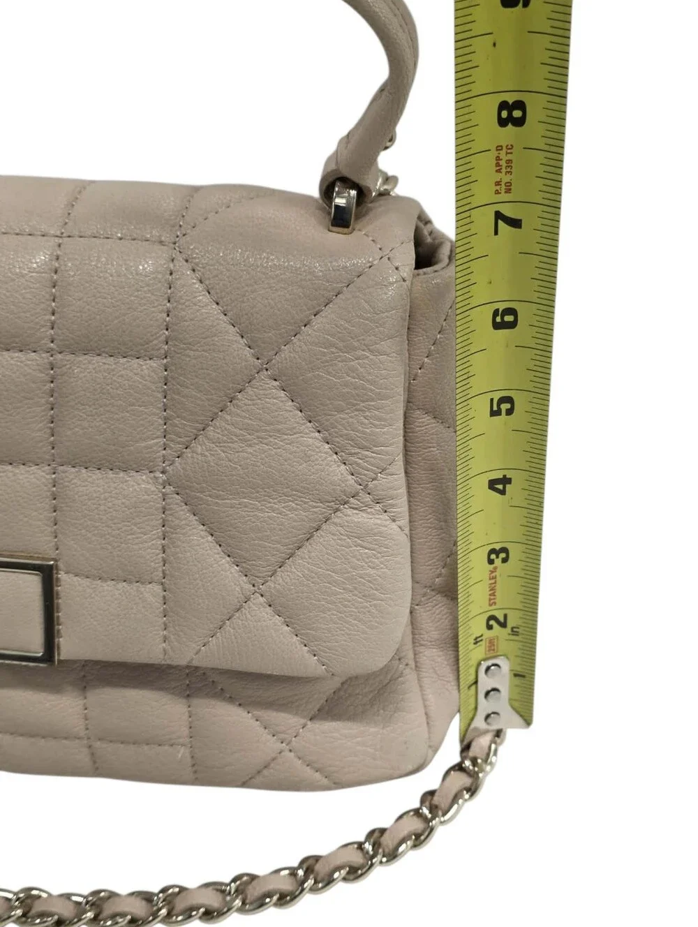 PURIFICACION GARCIA Quilted Leather SHOULDER BAG
